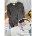 [Eyes Queen]現貨 蝴蝶結印花短袖T恤 前後蝴蝶結小甜棉質T 蝴蝶結T恤 蝴蝶結短袖T恤 T恤 蝴蝶結短袖上衣-規格圖9