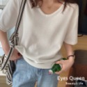 現貨-V領杏色