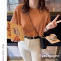 [Eyes Queen]現貨 韓國華夫格棉短T 華夫格短T 短袖T恤 無印T恤 T恤 素T-規格圖9