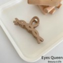 [Eyes Queen] 現貨 奶咖色系鯊魚夾 鏤空鯊魚夾 髮夾 夾子 鯊魚夾 抓夾 盤髮夾 髮飾-規格圖9