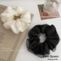 [Eyes Queen] 現貨 超仙純色網紗大腸髮圈 大肥腸髮圈 髮圈 髮飾 綁髮 大腸圈 造型髮圈-規格圖7