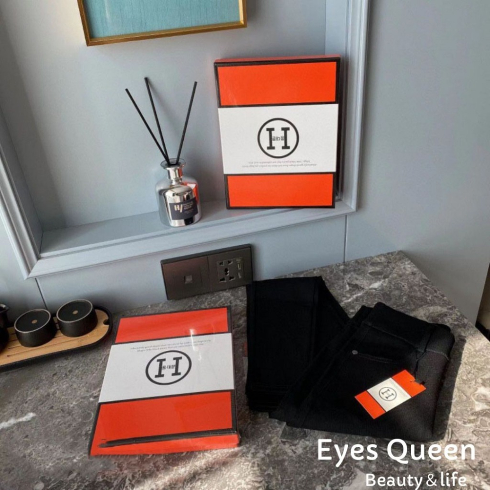 [Eyes Queen] 現貨 韓版超彈力魔術褲 顯瘦高彈力黑褲 小腳褲 超彈力九分褲 彈力小黑褲 黑褲 牛仔黑褲-細節圖2