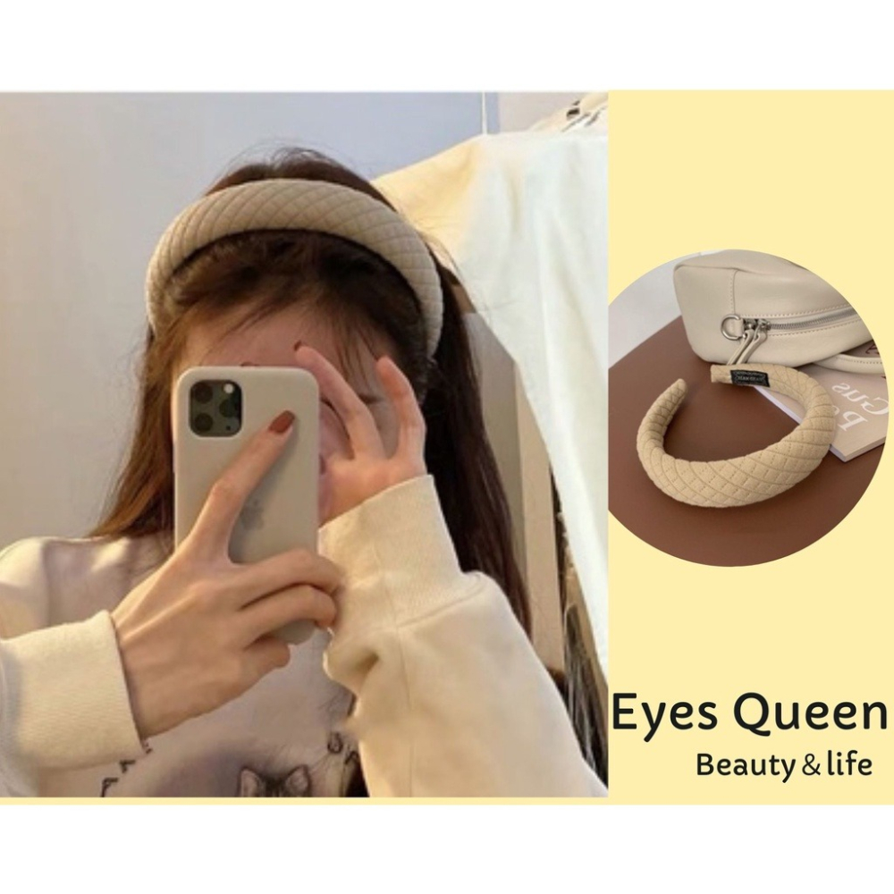 [Eyes Queen ］現貨 復古壓紋髮箍 髮箍 髮飾 髮帶-細節圖7