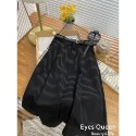 [Eyes Queen]現貨 休閒口袋水洗棉半身長裙(附皮帶) A字長裙 長裙 棉長裙-規格圖9