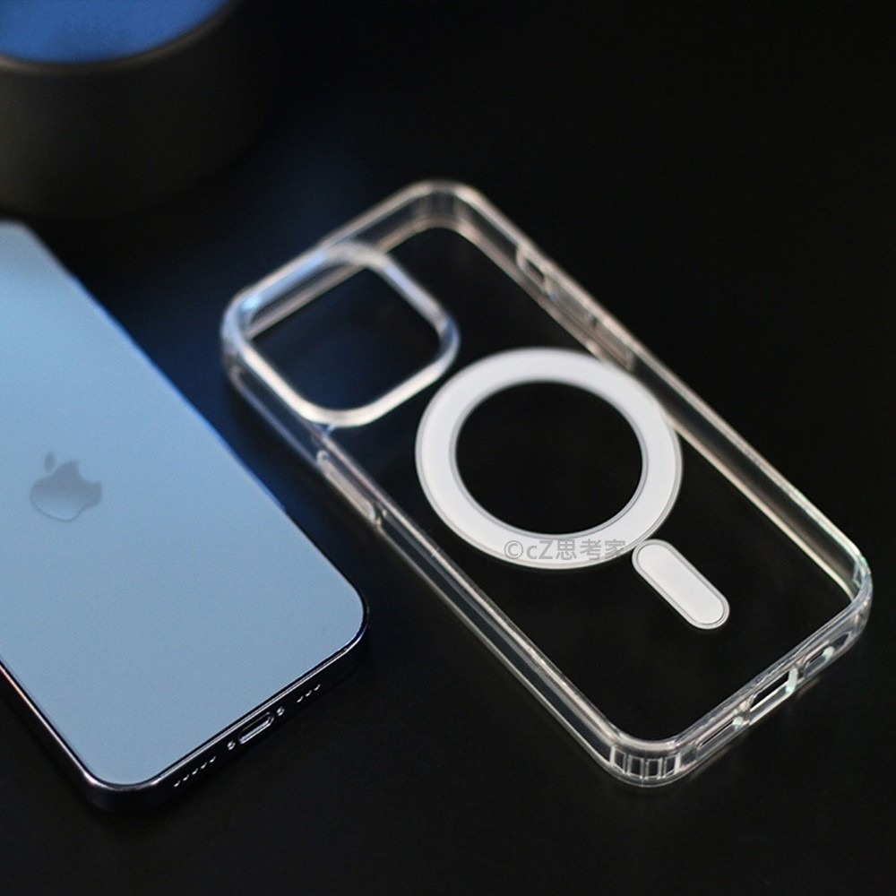 《免運》iPhone MagSafe 磁吸防摔殼 i15 14 13 12 11 Pro Max 手機殼 保護殼 透明殼-細節圖6