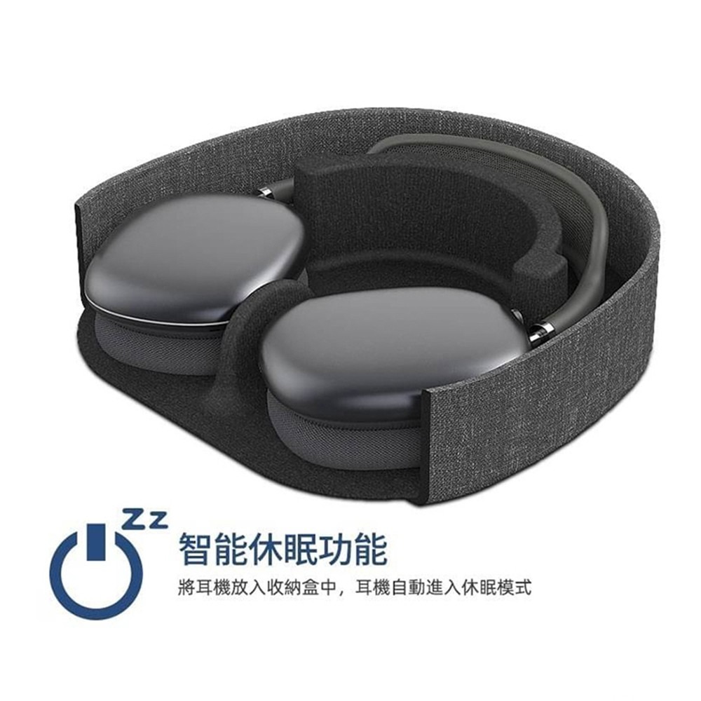 WiWU Smart Case AirPods Max 智能休眠耳罩耳機包 休眠模式 電競耳機 收納包 收納盒 思考家-細節圖6