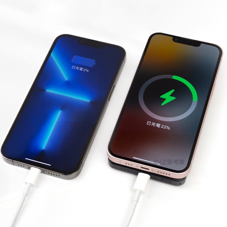 mophie Snap+ 磁吸式行動電源 附磁吸環 10000mAh 無線充 充電寶 外接電池 無線充電器 思考家-細節圖11