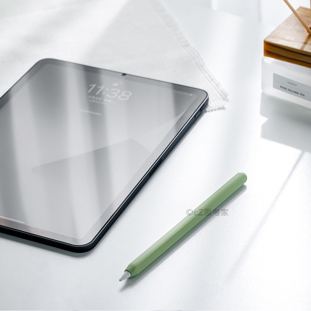 【299免運】AHAStyle iPad Apple Pencil 2 1 超薄筆套 矽膠保護套 防滑筆套 觸控筆筆套-細節圖10