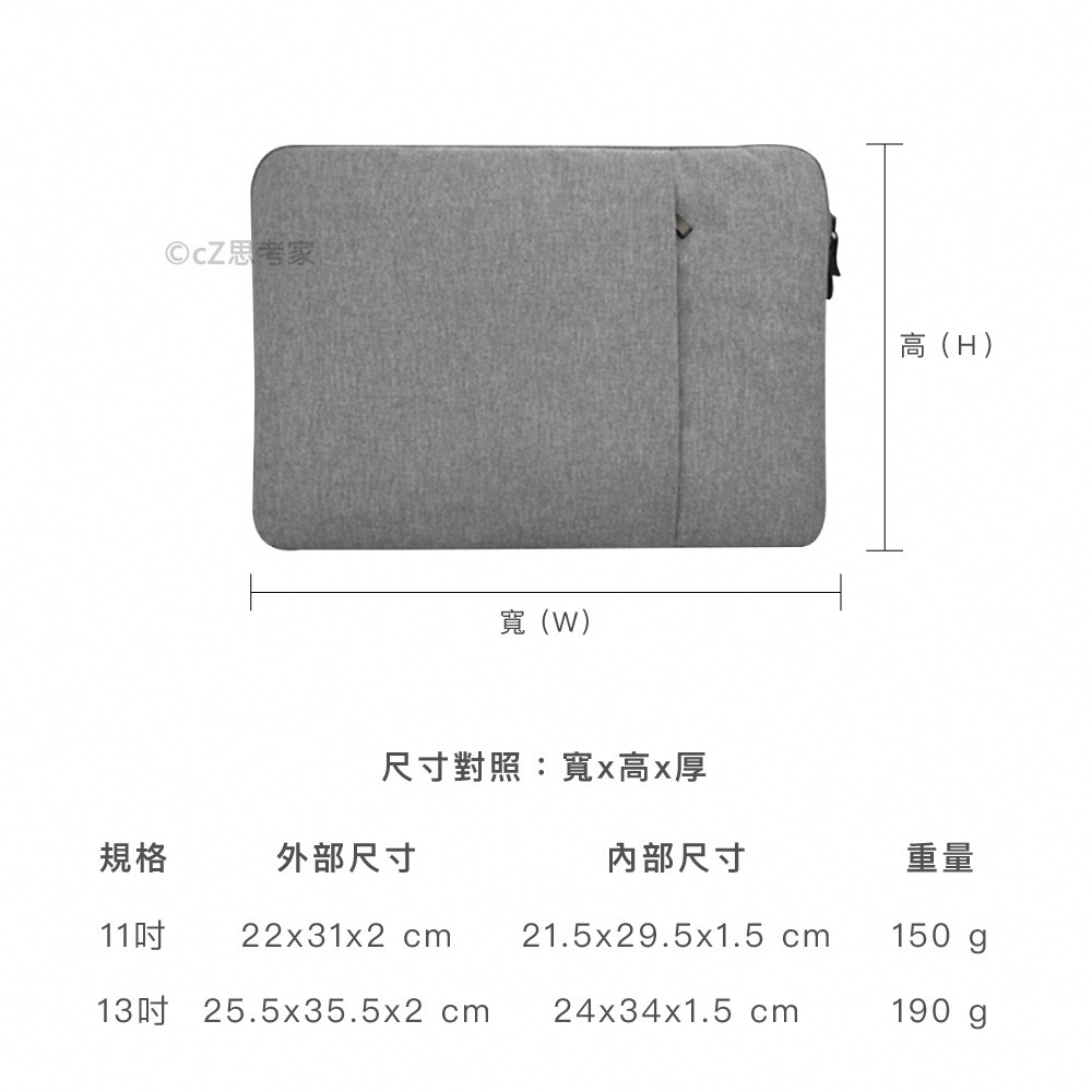 【299免運】Knocky Macbook iPad 通用收納包 平板保護包 電腦包 筆電包 平板包 手拿包 手提包-細節圖8