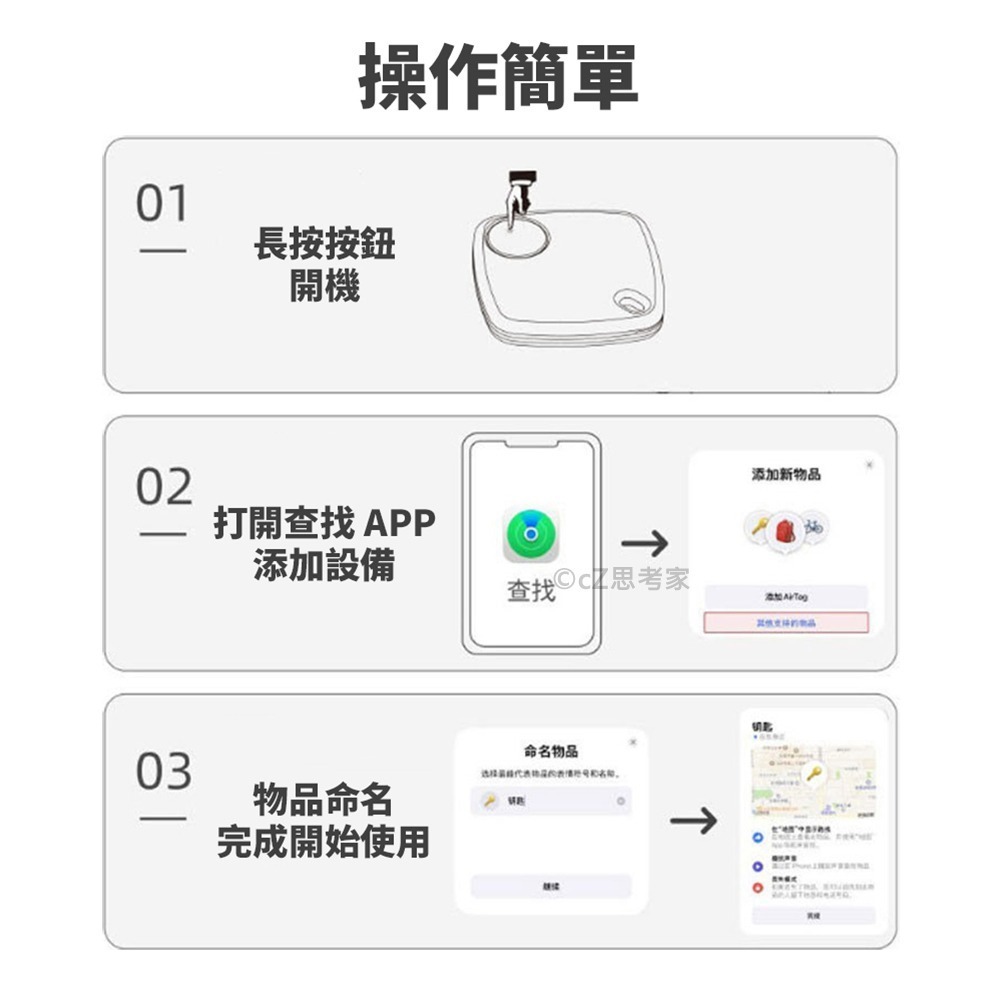 【299免運】iTag GPS 定位器 孩童寵物 防走失追蹤器 防丟器 定位器 車位定位器 防丟磁卡 支援蘋果APP-細節圖11