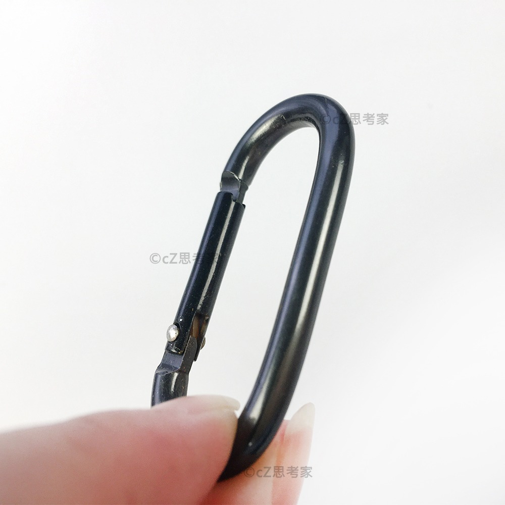 【299免運】DIY 金屬登山扣 1入 8字扣 橢圓扣 登山扣 工藝用品 DIY用品 金屬掛勾 扣環 連接環 鑰匙扣-細節圖10