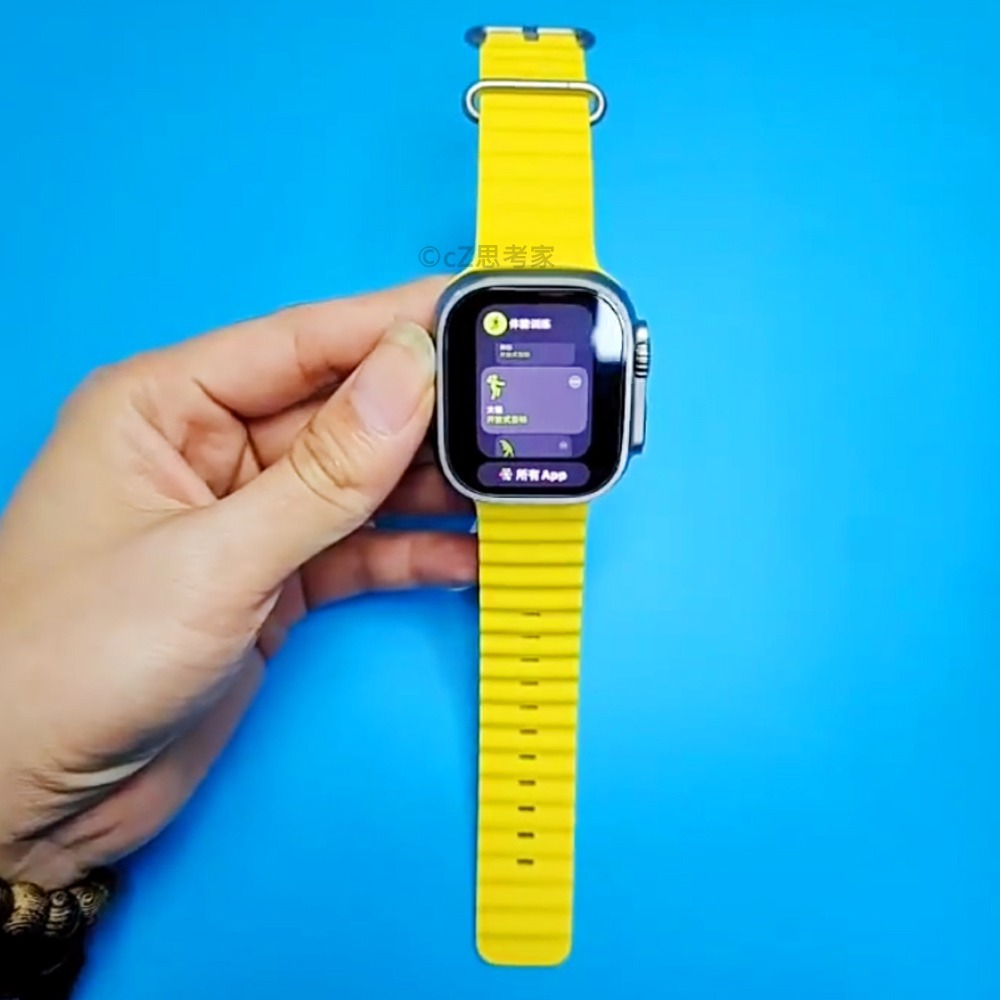 【299免運】新款 除塵艙秒貼保護貼 Apple Watch Ultra 49mm 螢幕貼 玻璃貼 保貼 貼膜神器-細節圖10