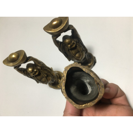 【開運/鎮宅】【頂天彌勒佛】壓樑 1.書桌擺放壓樑【化煞】 2.財位擺放壓樑【化煞】 3.財位擺放【招財】頂天佛 樑煞-細節圖2