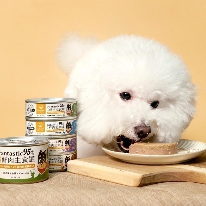 【汪喵星球】犬用 Fantastic 95% 鮮肉無膠主食罐 狗罐 犬罐無膠 全口味 單罐 80g&165g-細節圖4