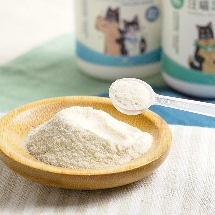 【汪喵星球】汪喵排毛粉 50g 取代化毛膏 幫助腸胃蠕動 天然植物纖維 日本酵素 印度洋車前子 吐毛球 便秘-細節圖4