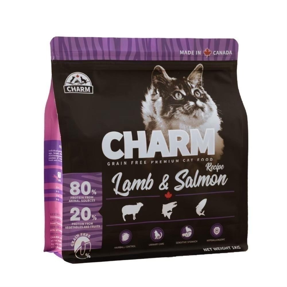 【加拿大 CHARM 野性魅力】貓糧 貓飼料 天然飼料  貓主食 挑嘴 幼貓/成貓/海陸/羊肉鮭魚-細節圖2