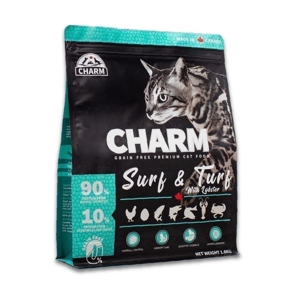 【加拿大 CHARM 野性魅力】貓糧 貓飼料 天然飼料  貓主食 挑嘴 幼貓/成貓/海陸/羊肉鮭魚-細節圖3