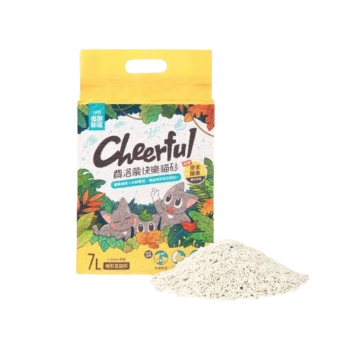 【怪獸部落LitoMon】 費洛蒙快樂貓砂-豆腐砂  貓砂 舒壓豆腐砂 除臭貓砂 紓壓貓沙 怪獸貓砂 木薯混砂-規格圖3