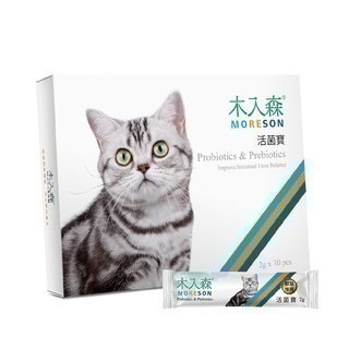 【木入森】貓咪活菌寶 腸胃保健 貓咪益生菌  40億活菌+綜合酵素+膳食纖維+半乳寡糖+果寡糖-細節圖3