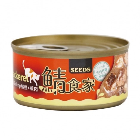 SEEDS 惜時 鯖食家 燉湯貓罐 170g 鯖食家燉湯貓罐 貓罐頭 湯罐 貓罐 大貓罐-細節圖7