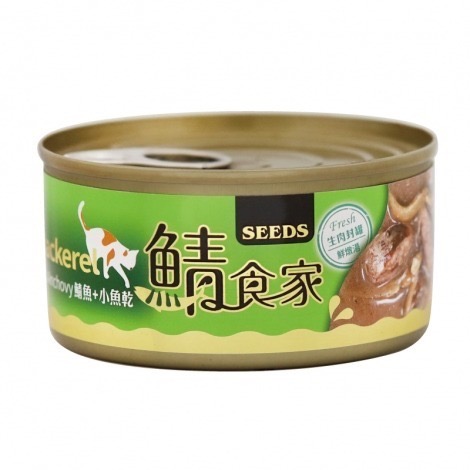 SEEDS 惜時 鯖食家 燉湯貓罐 170g 鯖食家燉湯貓罐 貓罐頭 湯罐 貓罐 大貓罐-細節圖4