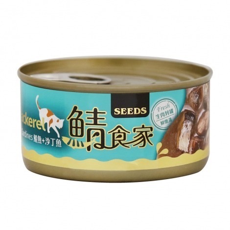 SEEDS 惜時 鯖食家 燉湯貓罐 170g 鯖食家燉湯貓罐 貓罐頭 湯罐 貓罐 大貓罐-細節圖5