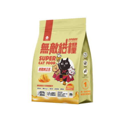 【ParkCat 貓樂園】無敵貓糧 鮮雞蜂王乳 霸王野雞｜1kg/2kg/6kg｜無穀 低碳 飼料 貓飼料 貓糧 小顆粒-規格圖3