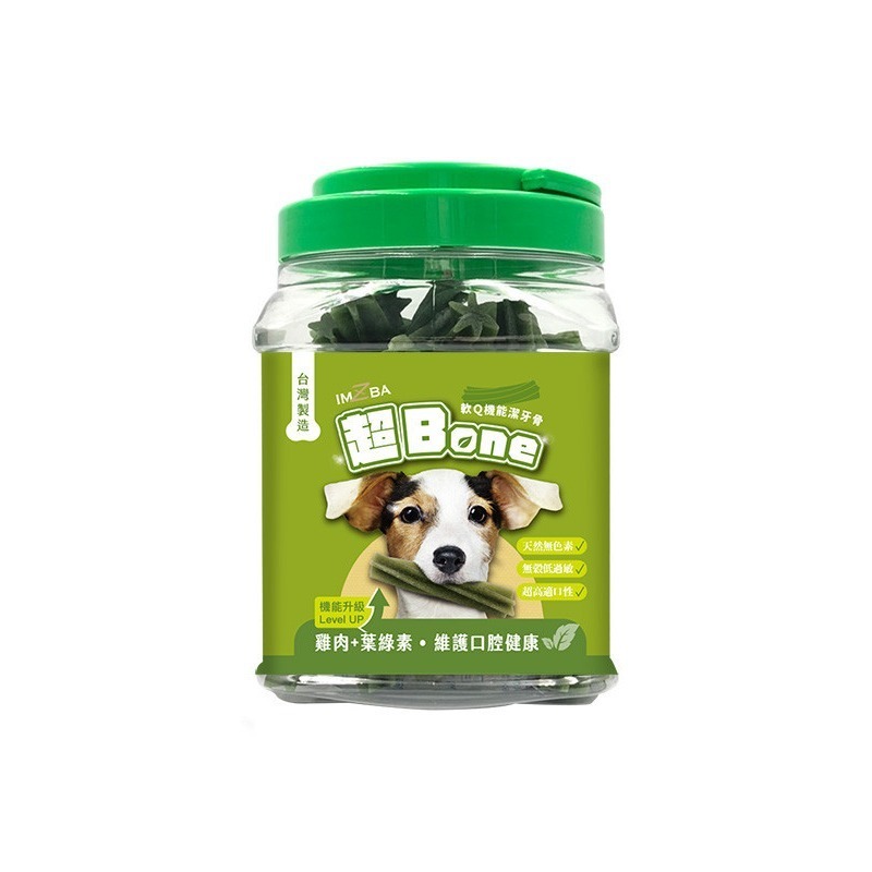 超Bone 超軟潔牙骨 500g 機能配方 眼睛 口腔保健 心血管保健 狗潔牙骨 狗零食-規格圖2