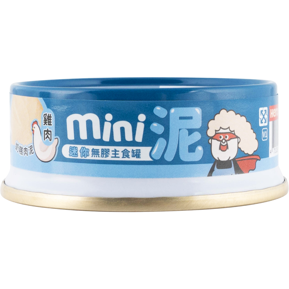 【HeroMama英雄媽媽】貓用無膠迷你主食罐 55g 單罐 貓罐 貓主食 無膠罐頭-規格圖1