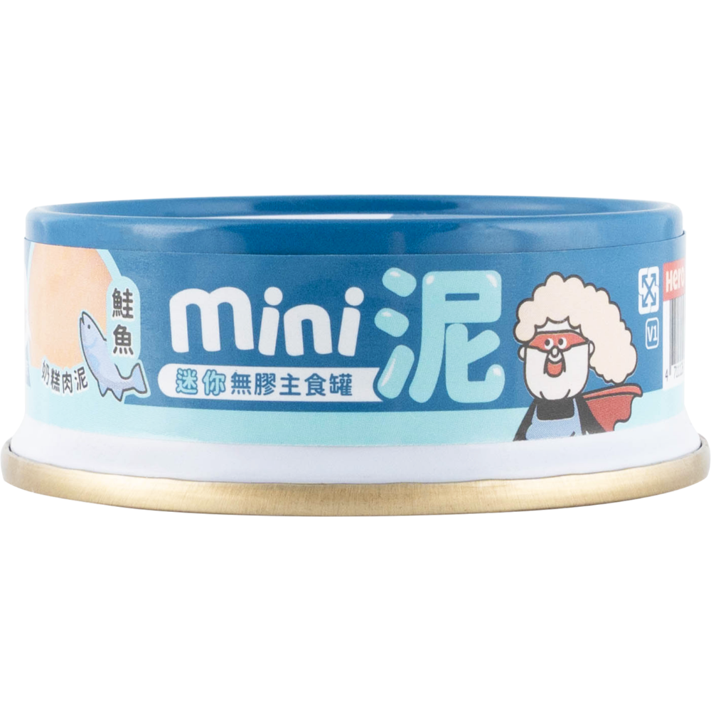 【HeroMama英雄媽媽】貓用無膠迷你主食罐 55g 單罐 貓罐 貓主食 無膠罐頭-規格圖1