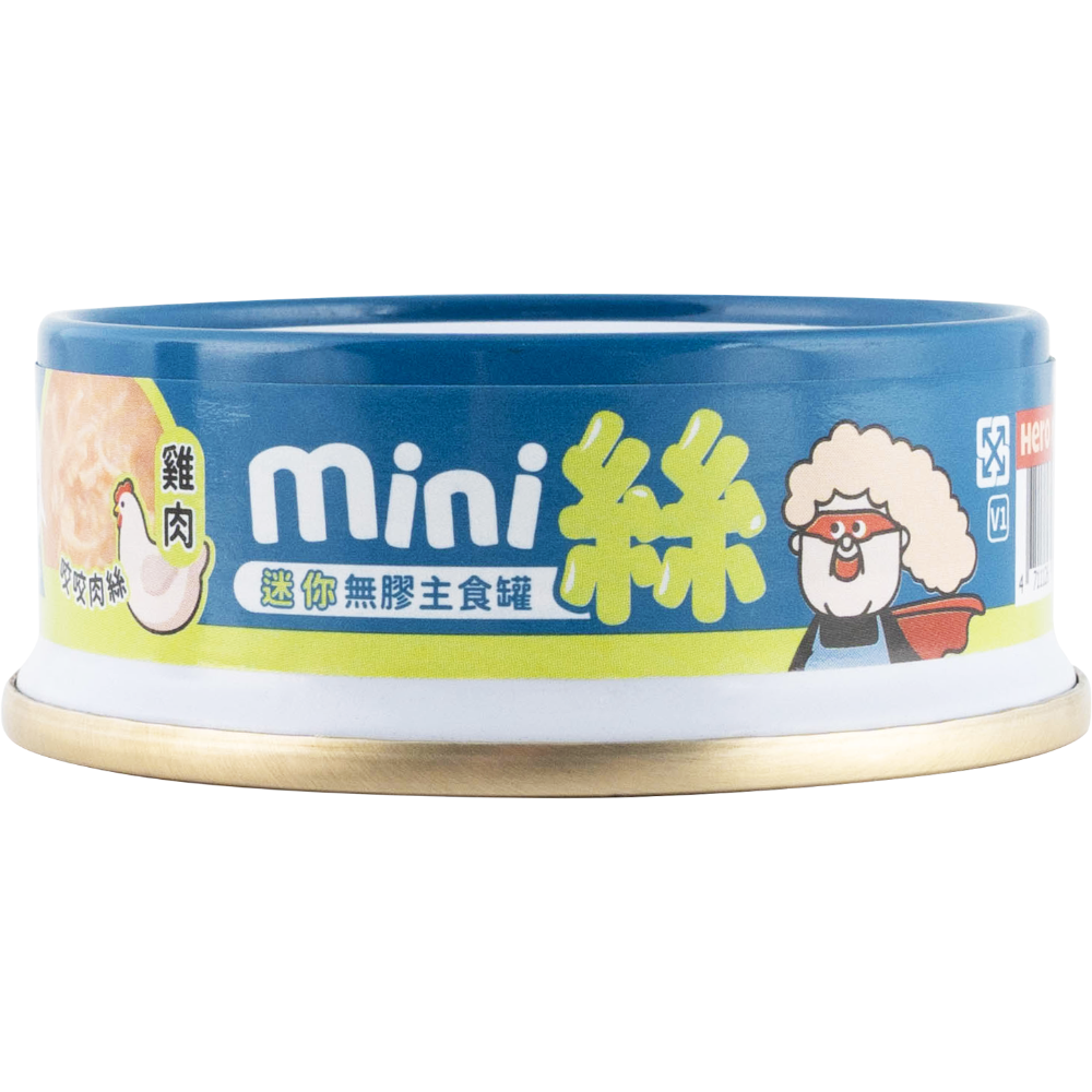 【HeroMama英雄媽媽】貓用無膠迷你主食罐 55g 單罐 貓罐 貓主食 無膠罐頭-規格圖1