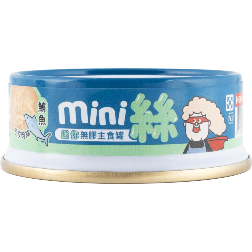 【HeroMama英雄媽媽】貓用無膠迷你主食罐 55g 單罐 貓罐 貓主食 無膠罐頭-規格圖1