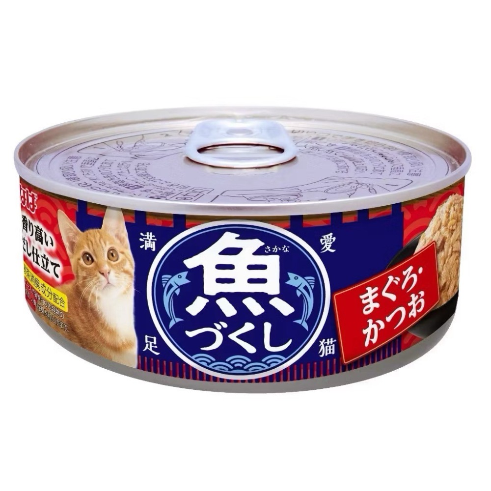 CIAO魚盛海鮮系列貓罐頭 60g❤️貓咪餐罐 貓咪副食罐 奢侈罐🐈貓咪點心罐 貓餐罐 貓罐頭 魚盛罐-規格圖1