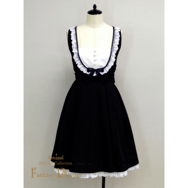 【二手】Amavel 量產型 蕾絲 JSK-細節圖3