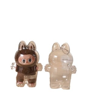 LABUBU 卡龍 透明保護殻 拉布布 背包掛飾娃 衣穿搭 泡泡瑪特-細節圖3