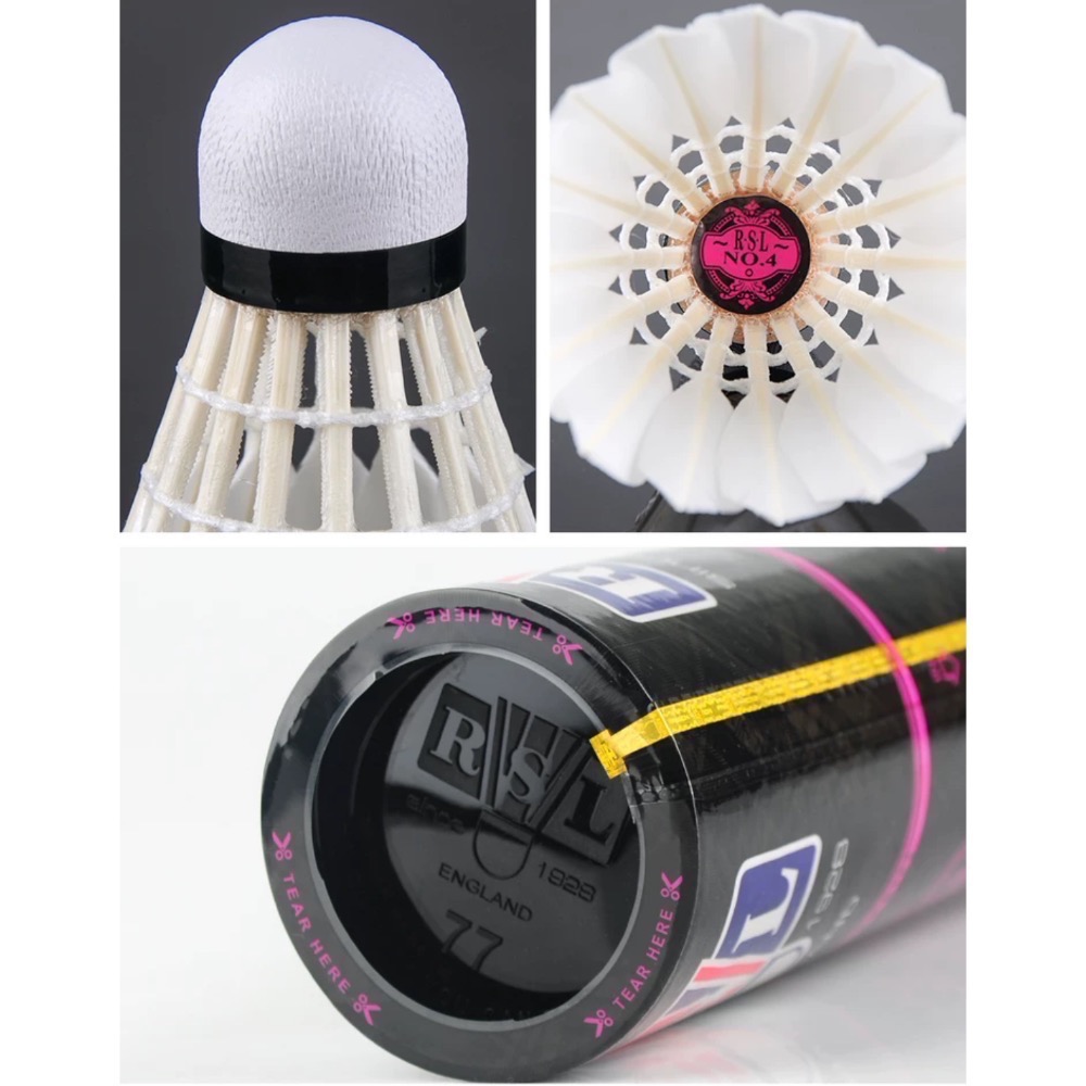 RSL 亞獅龍 羽毛球 3號/ 4號/4號plus /5號｜比賽級穩定飛行｜77 速｜雙打節奏好掌控［免運］-細節圖5