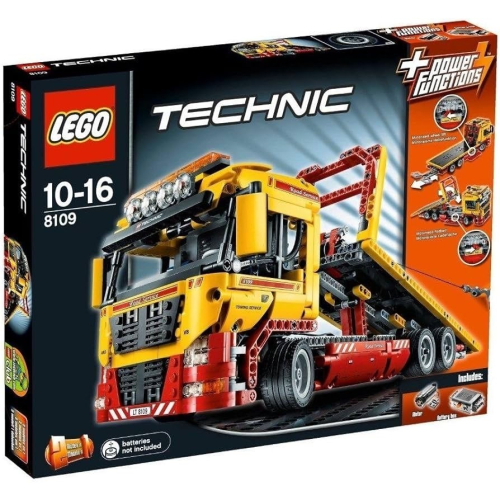 LEGO TECHNIC 8109 平台拖車 卡車 板車 電動 科技系列