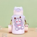 🎀愛北鼻 台灣現貨  兒童保溫杯  保溫水壺 316不鏽鋼保溫杯  兒童吸管式保溫瓶 保溫杯 水壺 兩用型保溫杯-規格圖9