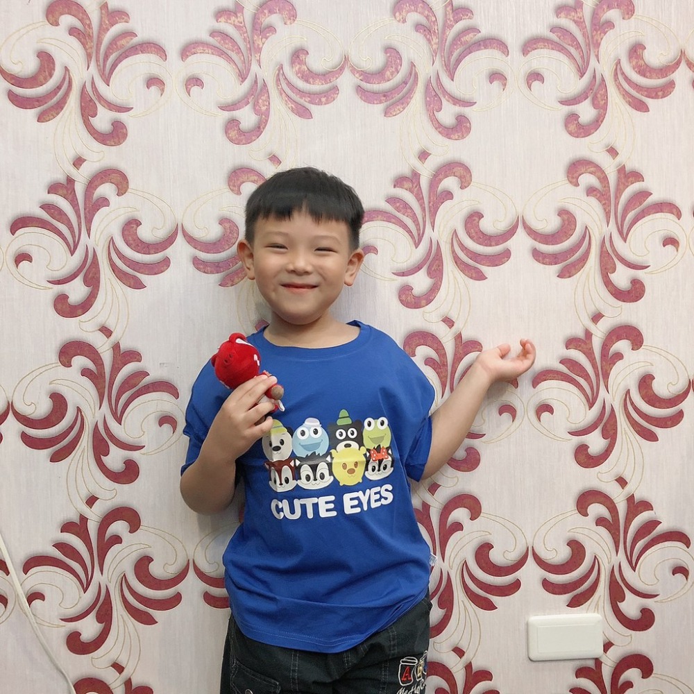 現貨❤️可愛卡通純棉 兒童短Ｔ 男童女童圓領 純棉上衣大童童裝 休閒短袖T  夏季休閒卡通T 兒童童裝上衣 男女童上-細節圖4