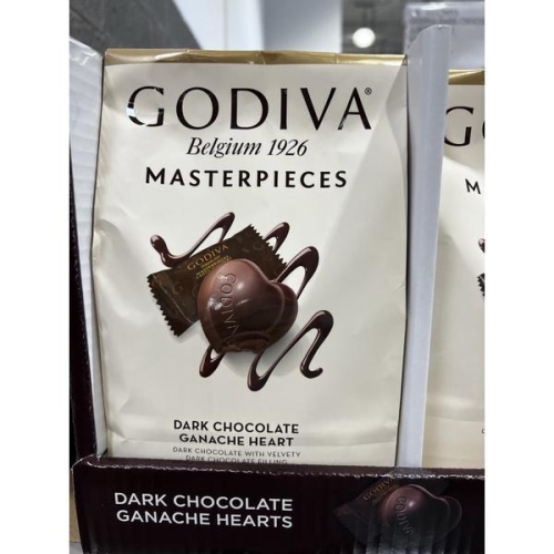 costco 好市多 Godiva 心型黑巧克力 415 公克