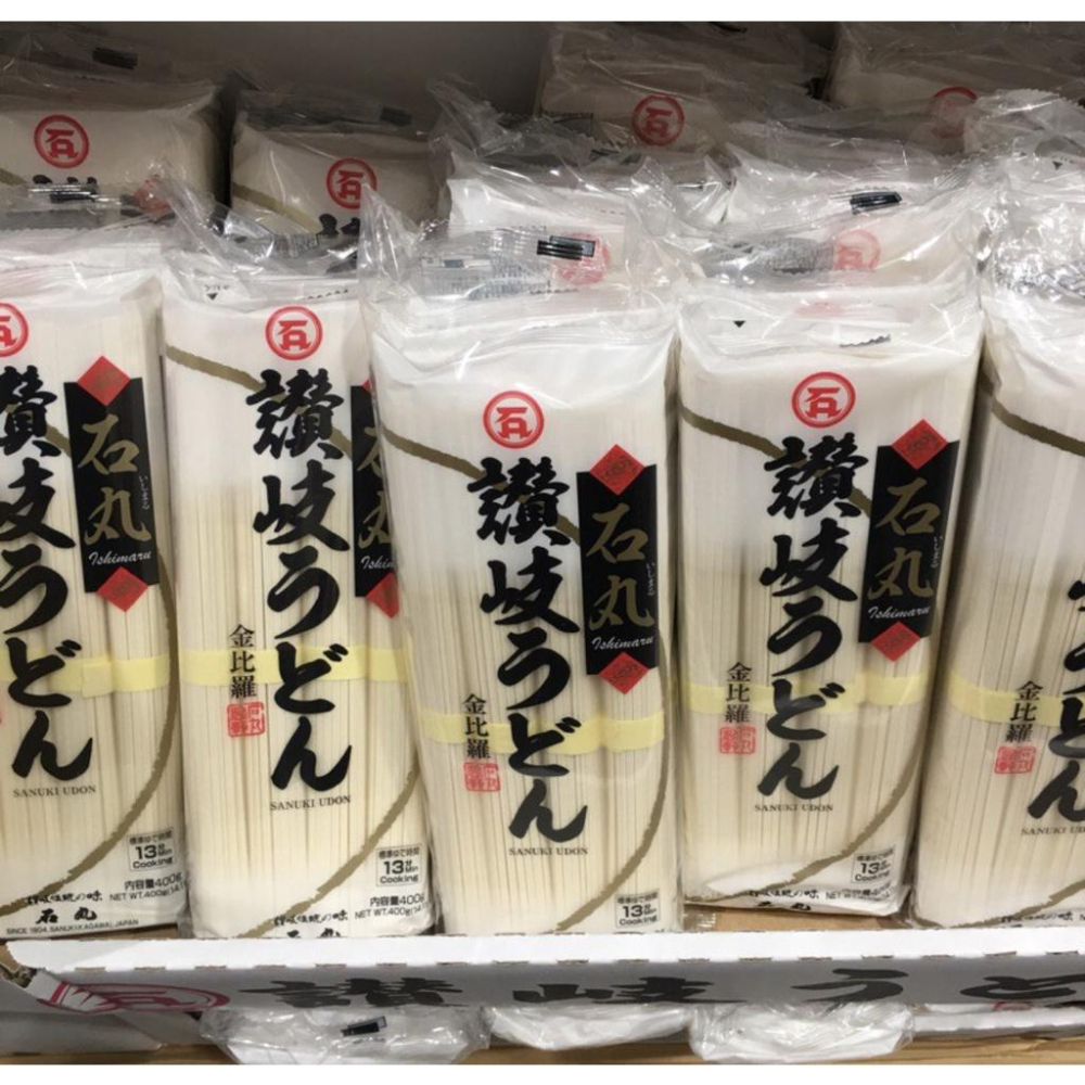 COSTCO 好市多 日本進口石丸讚岐細烏龍麵 一包3入-細節圖2