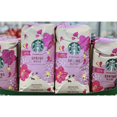 COSTCO 好市多 Starbucks 星巴克 春季/秋季/冬季 限定咖啡豆 1.13kg