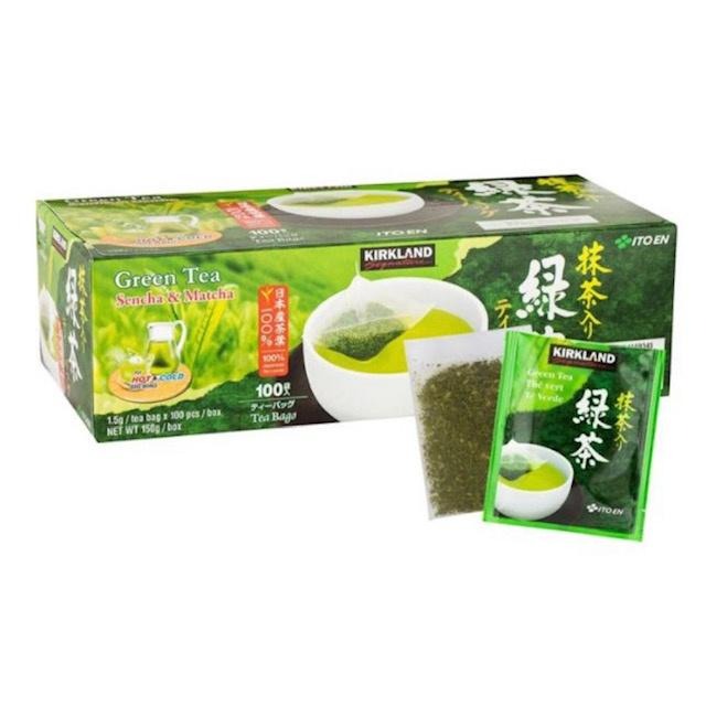 COSTCO 好市多 科克蘭日本綠茶包 100包入-細節圖2