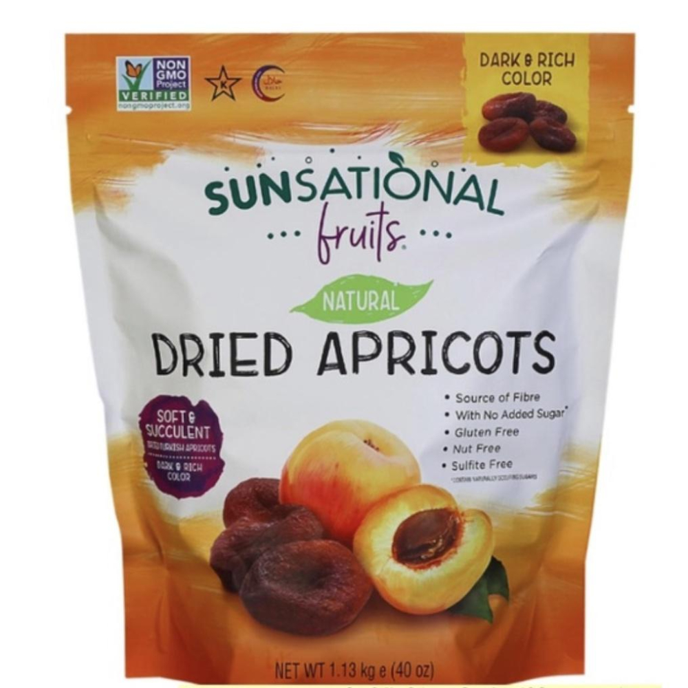 costco 好市多 Sunsational 杏桃乾 無花果乾 1.13公斤-細節圖2