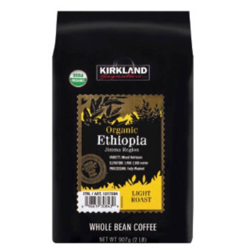 costco 好市多 科克蘭 有機衣索匹亞咖啡豆 907克-細節圖2