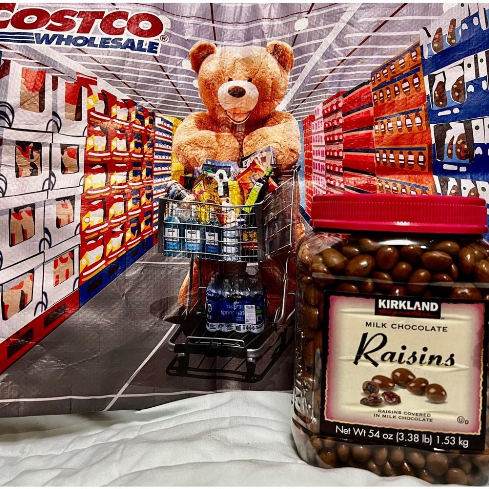 COSTCO 好市多 科克蘭 杏仁巧克力 葡萄乾 巧克力-細節圖4