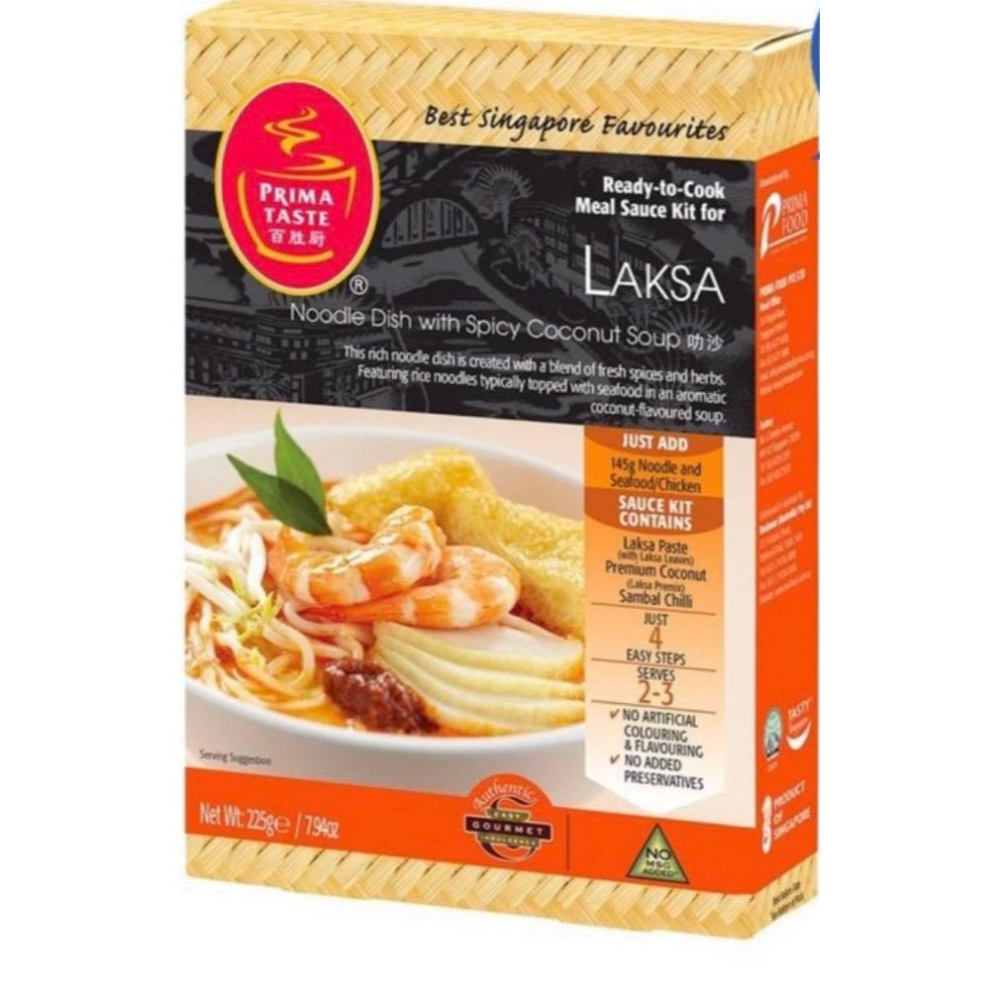 COSTCO 好市多 PRIMA TASTE 新加坡叻沙225公克X 3包-細節圖2