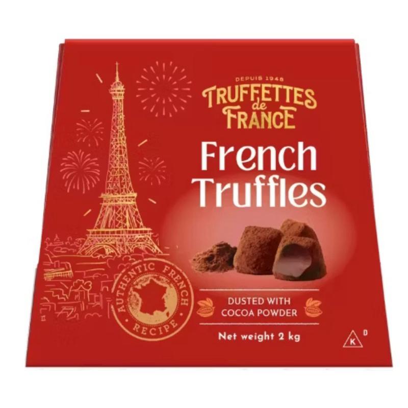 costco 好市多 Truffettes De France 松露 巧克力 風味球 1公斤*2入-細節圖2
