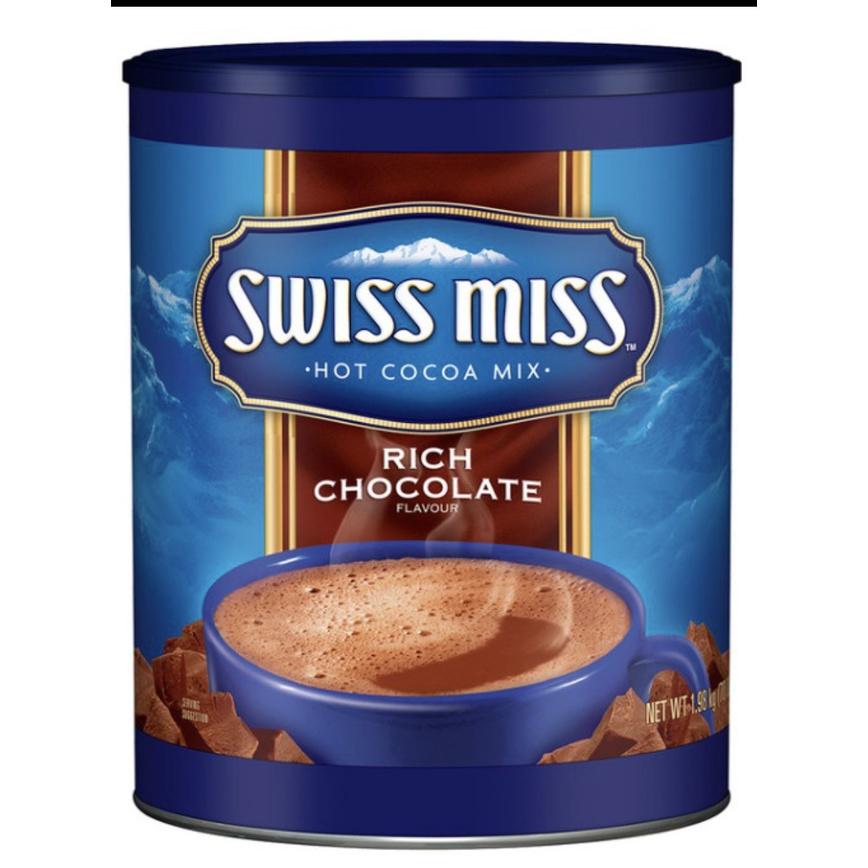 costco 好市多 Swiss Miss  即溶巧克力  香醇巧克力 牛奶巧克力 可可 香濃可可粉-細節圖3