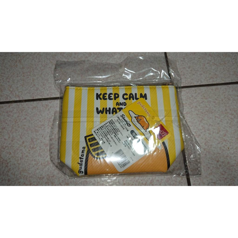 [EMZo大象-周邊] 三麗歐-蛋黃哥  正版 零錢包+鑰匙圈-細節圖2